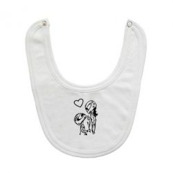 Слюнявчик  MOTO LOVE - PrintSalon
