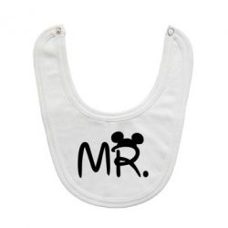 Слюнявчик  Mr. - PrintSalon