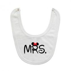 Слюнявчик  Mrs. - PrintSalon