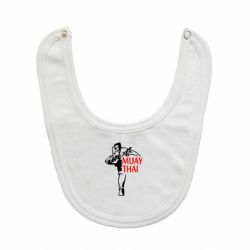Слюнявчик  Muay Thai kick - PrintSalon