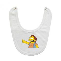 Слюнявчик  Нельсон Симпсон - PrintSalon