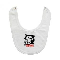 Слюнявчик  Nirvana Kurt Cobian - PrintSalon