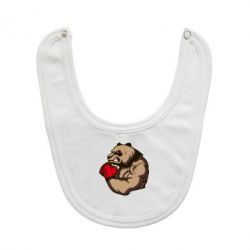 Слюнявчик  Panda Boxing - PrintSalon