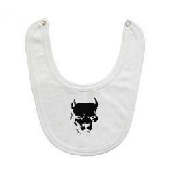 Слюнявчик  Питбуль - PrintSalon