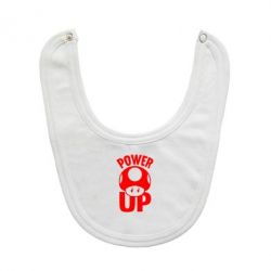 Слинявчик Power Up Маріо гриб - PrintSalon