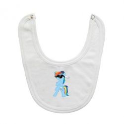 Слюнявчик Rainbow Dash Cool-PrintSalon Слюнявчик Rainbow Dash Cool