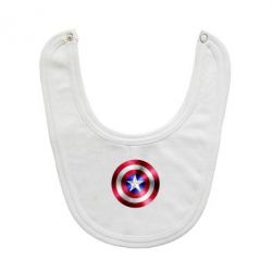 Слюнявчик  Щит кэпа - PrintSalon