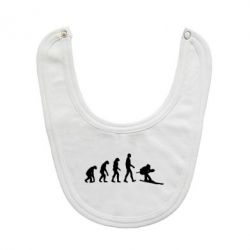 Слюнявчик  Ski evolution - PrintSalon