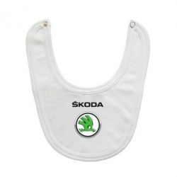 Слюнявчик  Skoda Logo 3D - PrintSalon