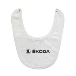 Слюнявчик  Skoda logo - PrintSalon