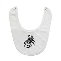 Слюнявчик  скорпион 2 - PrintSalon