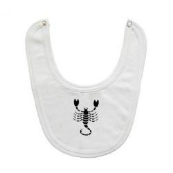 Слюнявчик  скорпион - PrintSalon