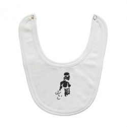 Слюнявчик  Star Wars с гантелей - PrintSalon