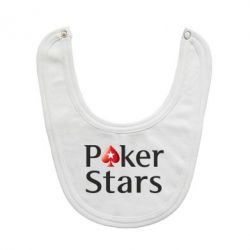 Слюнявчик  Stars of Poker - PrintSalon