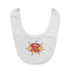 Слюнявчик  Super Dad - PrintSalon