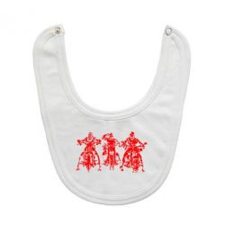 Слюнявчик  Три богатыря - PrintSalon