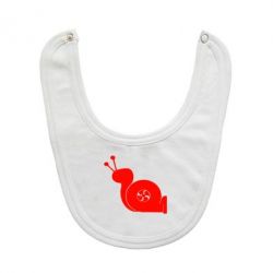 Слюнявчик  Турбо-улитка - PrintSalon