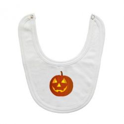 Слюнявчик  Тыква Halloween - PrintSalon