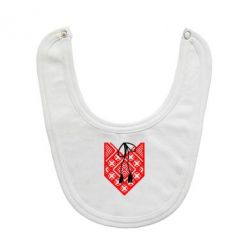 Слюнявчик  Вишиванка з зав'язкою - PrintSalon