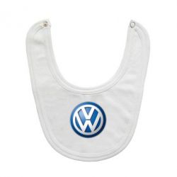 Слюнявчик  Volkswagen 3D Logo - PrintSalon