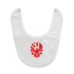 Слюнявчик  Volkswagen Skull - PrintSalon