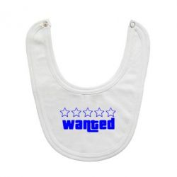 Слюнявчик  Wanted - PrintSalon