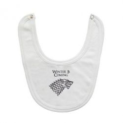 Слюнявчик  Winter is coming (Игра престолов) - PrintSalon