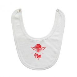 Слюнявчик  Yoda в наушниках - PrintSalon