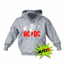 Детское худи AC DC - PrintSalon