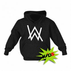 Детское худи Alan Walker logo - PrintSalon
