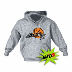 Детское худи Angry ball - PrintSalon