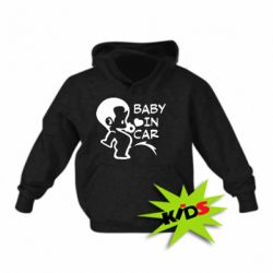 Детское худи Baby in car - PrintSalon