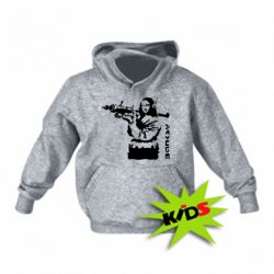 Детское худи Bancsy Mona Lisa