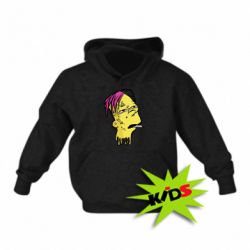 Детское худи Bart as Lil Peep - PrintSalon
