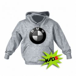 Детское худи BMW Black & White - PrintSalon