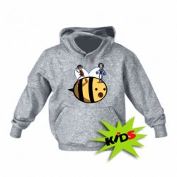 Детское худи Brave bee - PrintSalon