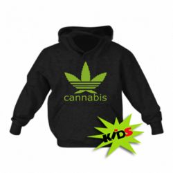 Дитяче худі Cannabis - PrintSalon