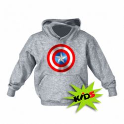 Детское худи Captain America 3D Shield - PrintSalon