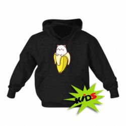 Детское худи Cat and Banana