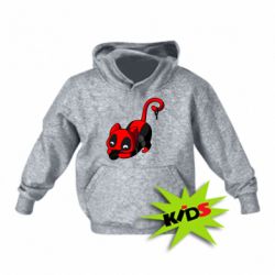 Детское худи Cat with a grenade - PrintSalon