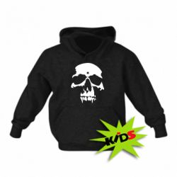 Детское худи Череп - PrintSalon