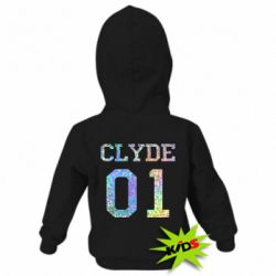 Детское худи Clyde 01 голограмма
