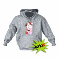 Детское худи Cocktail cat