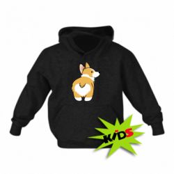 Дитяче худі Corgi back - PrintSalon