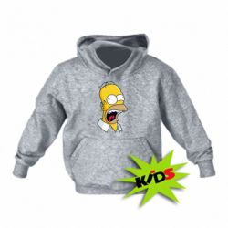 Детское худи Crazy Homer! - PrintSalon