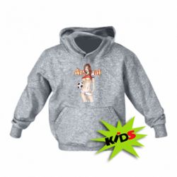 Детское худи Девушка Арсенал - PrintSalon