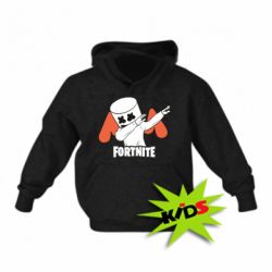 Детское худи Dj Marshmello fortnite dab - PrintSalon
