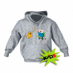 Детское худи Джейк и Фин - PrintSalon