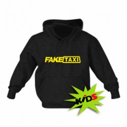 Детское худи Fake Taxi Logo - PrintSalon