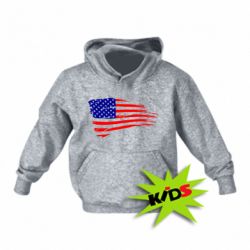 Детское худи Флаг США - PrintSalon
